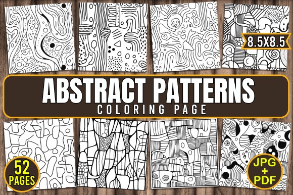 Abstract Patterns Coloring Pages: A Creative Tool for Artists and Entrepreneurs