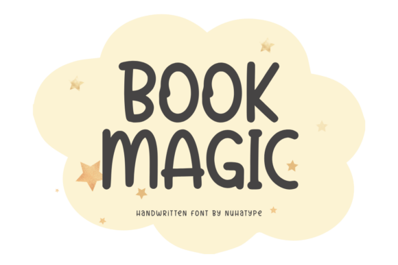 Book Magic Font for Creative Projects