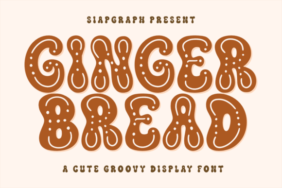 Ginger Bread Font: A Playful Touch for Creative Projects