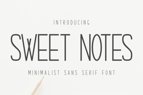 Sweetnotes Regular Font
